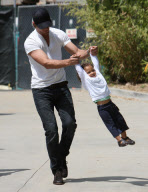 EXCLUSIVE... Exclusive...Halle Berry, Gabriel Aubry & Nahla Enjoy A Family Day At The Zoo!
