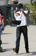 EXCLUSIVE... Exclusive...Halle Berry, Gabriel Aubry & Nahla Enjoy A Family Day At The Zoo!