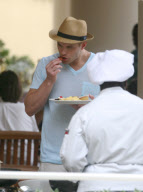 Kellan Lutz and AnnaLynne McCord Depart St. Maartin