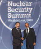 U.S.-WASHINGTON-NUCLEAR SECURITY SUMMIT-OBAMA-SAAKASHVILI