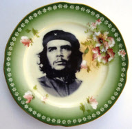 Altered antique plates by Beat Up Creations, Los Angeles, America - Apr 2010