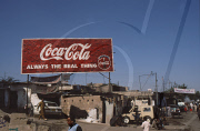 Coca Cola billboard in Karachi, Pakistan - 2009