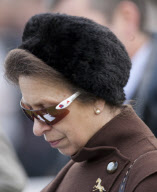 Princess Anne At Cheltenham Races