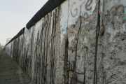 Remaining section of the Berlin Wall, Berlin, Germany - Dec 2009