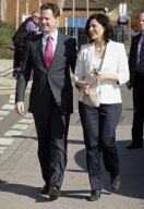 Nick Clegg visits Kingston Hospital Maternity Unit, Kingston, Britian - 17 Apr 2010