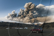 The Eyjafjallajokull Volcanic Eruption, Iceland - 16 Apr 2010
