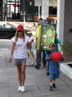Reese Witherspoon stands behind Deacon's athletic ability