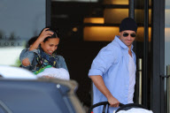 Joseph Fiennes and Swiss Wife Maria Dolores Dieguez Shop at Barneys New York with Their Baby Daughter