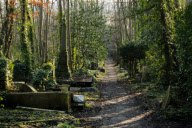 Highgate Cemetery, North London, Britain - 03 Jan 2010