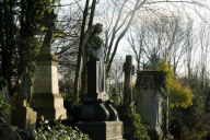 Highgate Cemetery, North London, Britain - 03 Jan 2010