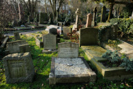 Highgate Cemetery, North London, Britain - 03 Jan 2010