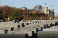 The Holocaust Memorial to the Murdered Jews of Europe, Berlin, Germany - 28 Nov 2009