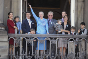 CROWN PRINCESS VICTORIA and fiance attending QUEEN MARGRETHE's 70th Birthday celebrations