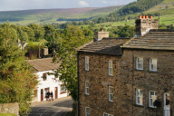 Reeth, the principal town in Swaledale in the North Yorkshire Dales, Britain - Sep 2009