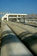 The BP Sangachal Oil Terminal on the Caspian Sea, 50 Km West of Baku, Azerbaijan - 2003