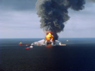 Deepwater Horizon - Oil Rig Fire