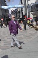 Prince Henrik out and about without any police or security in Copenhagen, Denmark - 22 Apr 2010