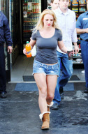 Britney Spears Loves Her Orange Soda?