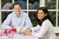 Nick Clegg and Miriam Gonzalez