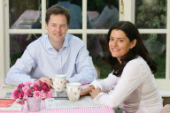 Nick Clegg and Miriam Gonzalez