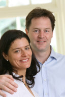 Nick Clegg and Miriam Gonzalez