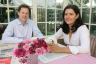 Nick Clegg and Miriam Gonzalez