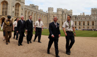 Prince Charles reviews The Queen's Scouts, Windsor Castle, Berkshire, Britain - 25 Apr 2010