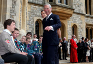 Prince Charles reviews The Queen's Scouts, Windsor Castle, Berkshire, Britain - 25 Apr 2010