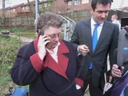 Gordon Brown describes Gillian Duffy as "a bigoted woman" during walkabout in Rochdale, Lancashire, Britain  - 28 Apr 2010