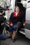 Gordon Brown describes Gillian Duffy as "a bigoted woman" during walkabout in Rochdale, Lancashire, Britain  - 28 Apr 2010