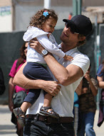 EXCLUSIVE... Exclusive...Halle Berry, Gabriel Aubry & Nahla Enjoy A Family Day At The Zoo!