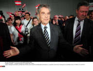 AUTRICHE  : Campagne electorale du candidat Heinz Fischer