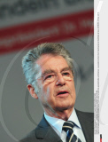AUTRICHE  : Campagne electorale du candidat Heinz Fischer