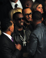 Celebrities Attend the Floyd Mayweather Jr VS. Shane Mosley Fight 