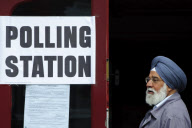 General Election 2010, polling station at Watford, Hertfordshire, Britain - 06 May 2010