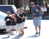 David Beckham is a good babysitter! EXCLUSIVE