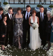 Colin Hanks, Samantha Bryant, Rita Wilson, Tom Hanks
