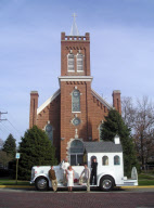 The Best Wedding Mobile Chapel, Shelbyville, Illinois, America - May 2010