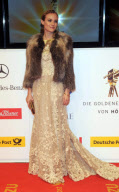 Actress DIANE KRUGER dazzled in a Valentino gown at the 'Goldene Kamera' in Berlin