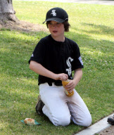 Larry King at his sons game