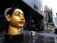 THAILAND-BANGKOK-CENTRAL WORLD-FIRE-DEMOLITION