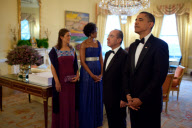 Mexican President Felipe Calderon on state visit to Washington DC, America - 19 May 2010
