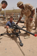 David Beckham Visits British Troops in Helmand Province, Afghanistan - 22 May 2010