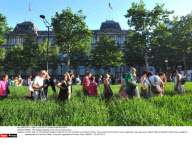 PARIS : The Champs Elysees turns into a country lane