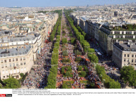 PARIS : The Champs Elysees turns into a country lane
