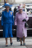 Queen Elizabeth II marking the 150th anniversary of the Eton Combined Cadet Force,  Eton College, Britain - 27 May 2010