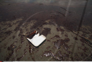 LA: OIL WASHES ASHORE ON GRAND ISLE, LOUISIANA