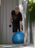 Boris Becker Exercising With Wife!