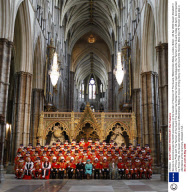 Service to Commemorate the 500th anniversary of the founder of Yeoman Of The Guard, Westminster Abbey, London, Britain - 28 Apr 2009