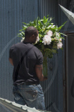 Family and Friends pay their respects at Dennis Hopper's home